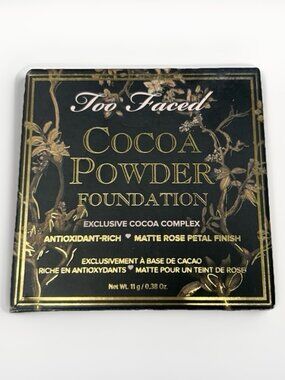 TOO FACED Cocoa Powder Foundation In LIGHT MEDIUM discontinued Makeup